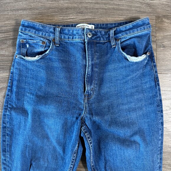 Abercrombie High Rise Curvy Skinny Jeans Size 31 - Picture 3 of 5